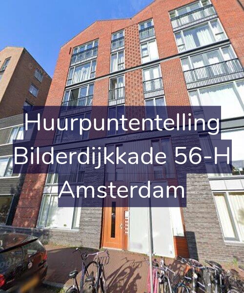 Foto gevel Huurpuntentelling voor Bilderdijkkade 56-H, Amsterdam