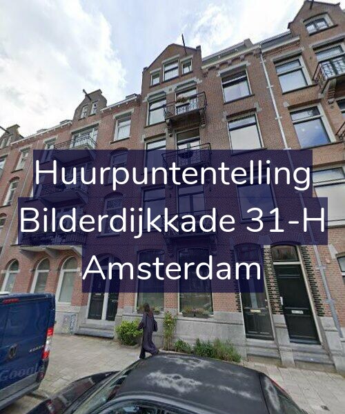 Foto gevel Huurpuntentelling voor Bilderdijkkade 31-H, Amsterdam