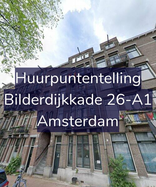 Foto gevel Huurpuntentelling voor Bilderdijkkade 26-A1, Amsterdam