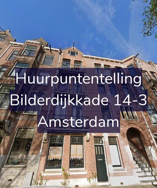 Foto gevel Huurpuntentelling voor Bilderdijkkade 14-3, Amsterdam