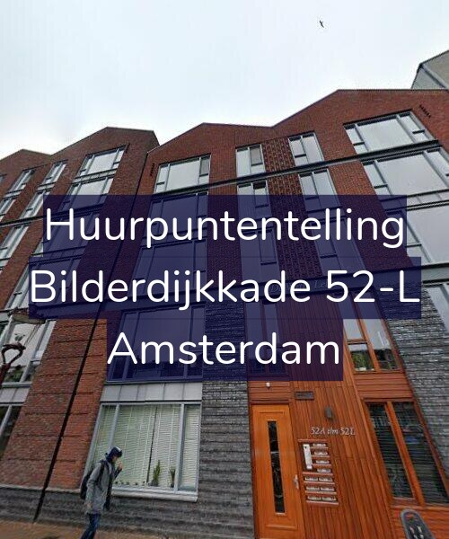 Foto gevel Huurpuntentelling voor Bilderdijkkade 52-L, Amsterdam