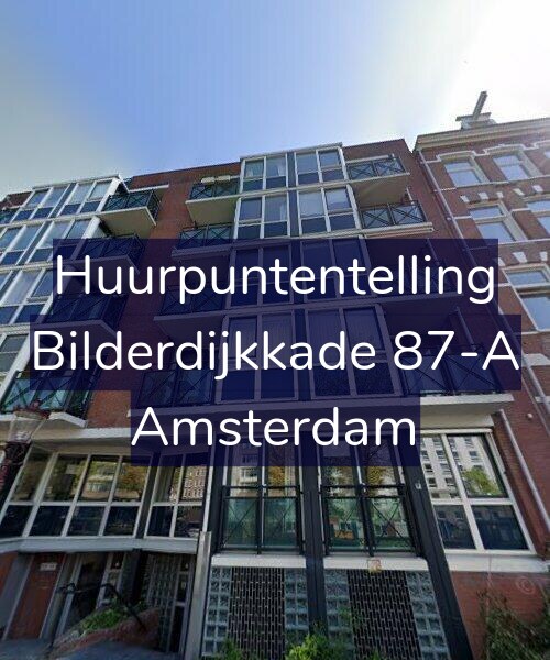 Foto gevel Huurpuntentelling voor Bilderdijkkade 87-A, Amsterdam