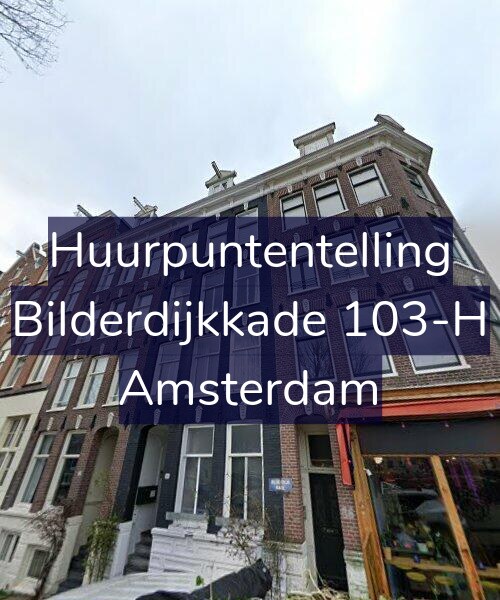 Foto gevel Huurpuntentelling voor Bilderdijkkade 103-H, Amsterdam