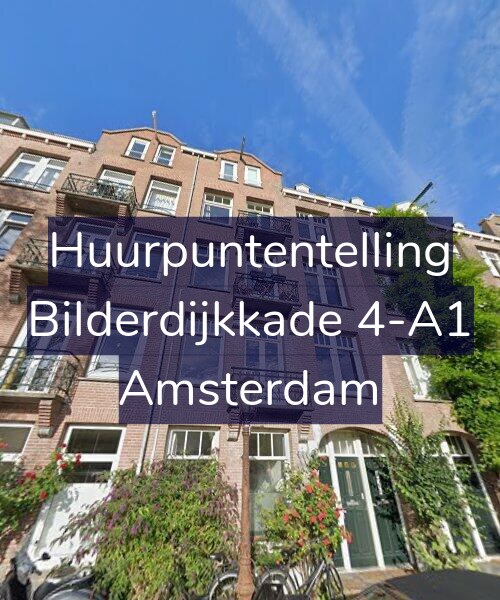 Foto gevel Huurpuntentelling voor Bilderdijkkade 4-A1, Amsterdam