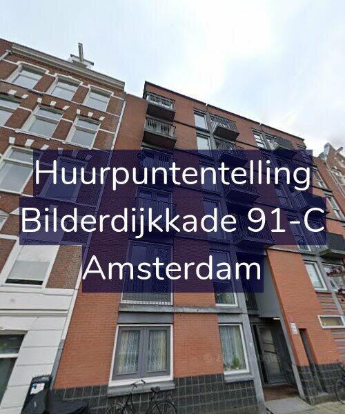 Foto gevel Huurpuntentelling voor Bilderdijkkade 91-C, Amsterdam