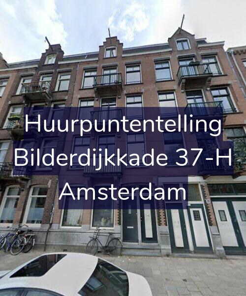 Foto gevel Huurpuntentelling voor Bilderdijkkade 37-H, Amsterdam