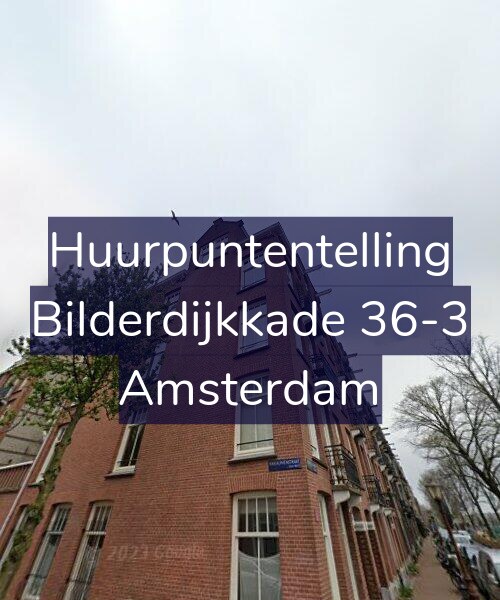 Foto gevel Huurpuntentelling voor Bilderdijkkade 36-3, Amsterdam