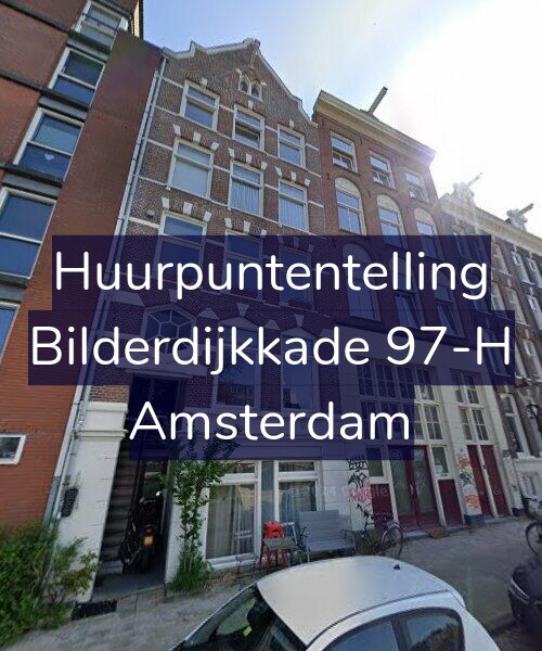 Foto gevel Huurpuntentelling voor Bilderdijkkade 97-H, Amsterdam