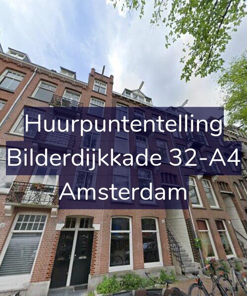 Foto gevel Huurpuntentelling voor Bilderdijkkade 32-A4, Amsterdam