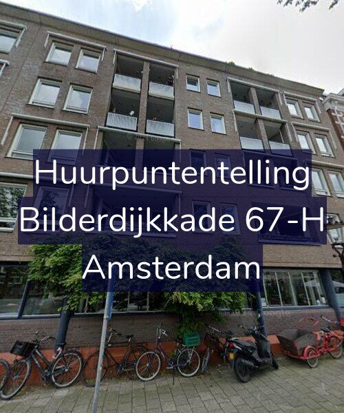 Foto gevel Huurpuntentelling voor Bilderdijkkade 67-H, Amsterdam
