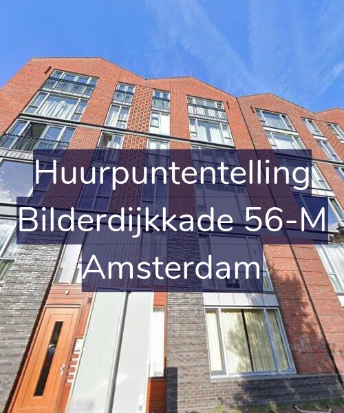 Foto gevel Huurpuntentelling voor Bilderdijkkade 56-M, Amsterdam