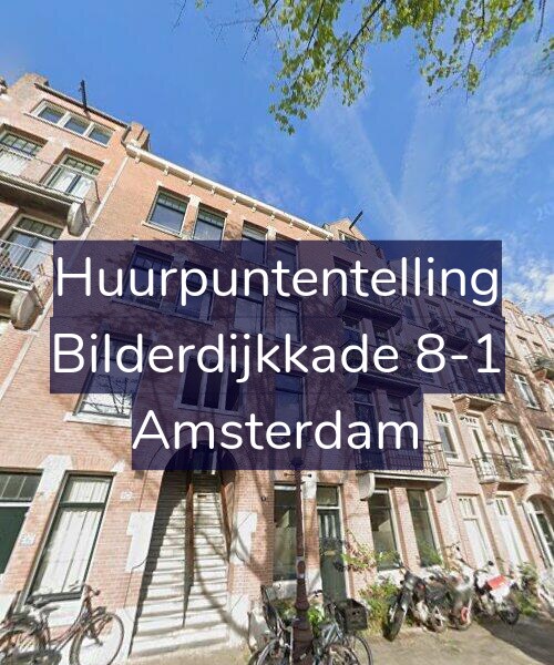 Foto gevel Huurpuntentelling voor Bilderdijkkade 8-1, Amsterdam