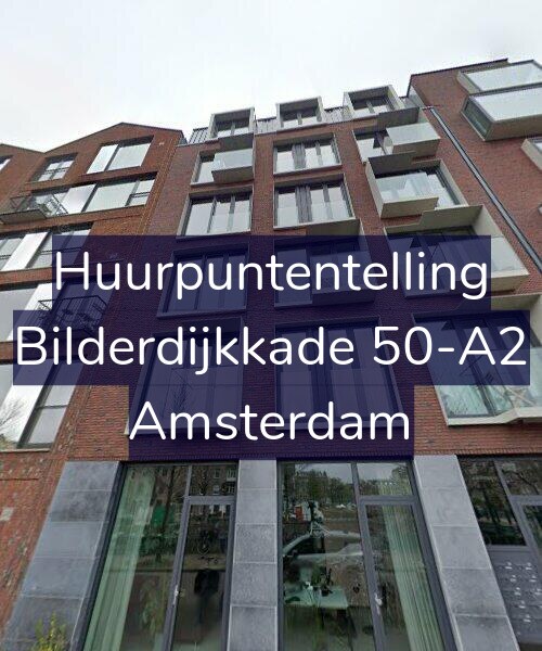 Foto gevel Huurpuntentelling voor Bilderdijkkade 50-A2, Amsterdam