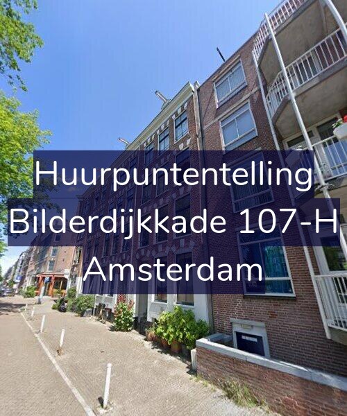 Foto gevel Huurpuntentelling voor Bilderdijkkade 107-H, Amsterdam