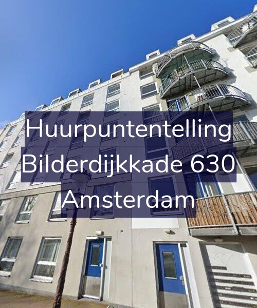 Foto gevel Huurpuntentelling voor Bilderdijkkade 630, Amsterdam