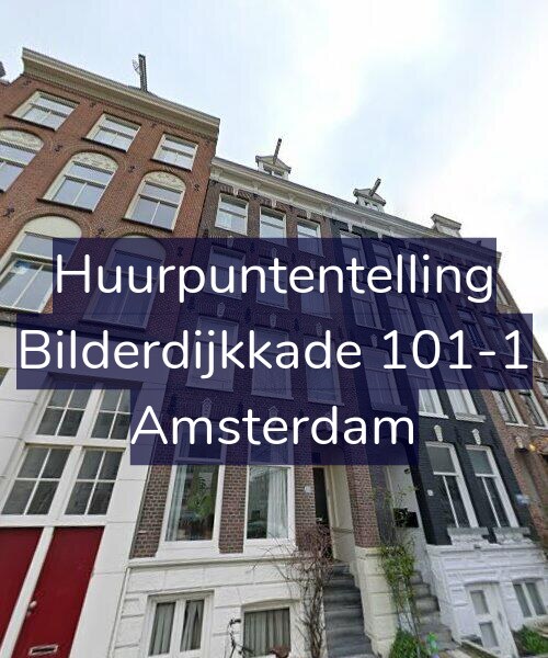 Foto gevel Huurpuntentelling voor Bilderdijkkade 101-1, Amsterdam