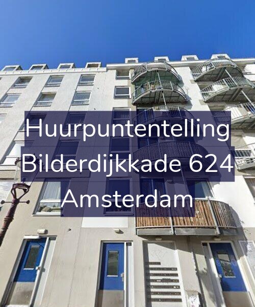 Foto gevel Huurpuntentelling voor Bilderdijkkade 624, Amsterdam
