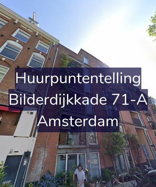 Foto gevel Huurpuntentelling voor Bilderdijkkade 71-A, Amsterdam