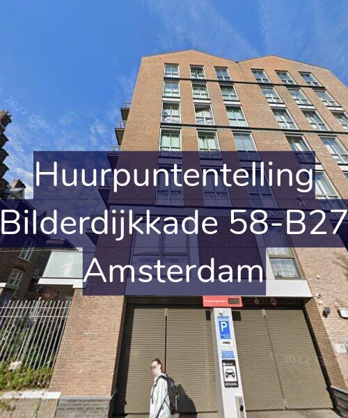 Foto gevel Huurpuntentelling voor Bilderdijkkade 58-B27, Amsterdam