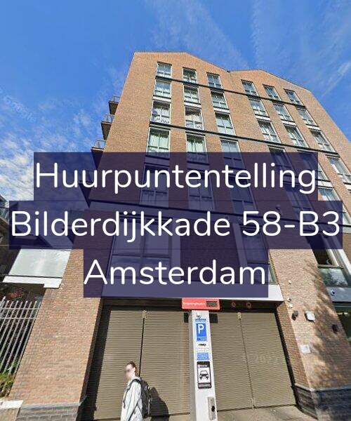 Foto gevel Huurpuntentelling voor Bilderdijkkade 58-B3, Amsterdam