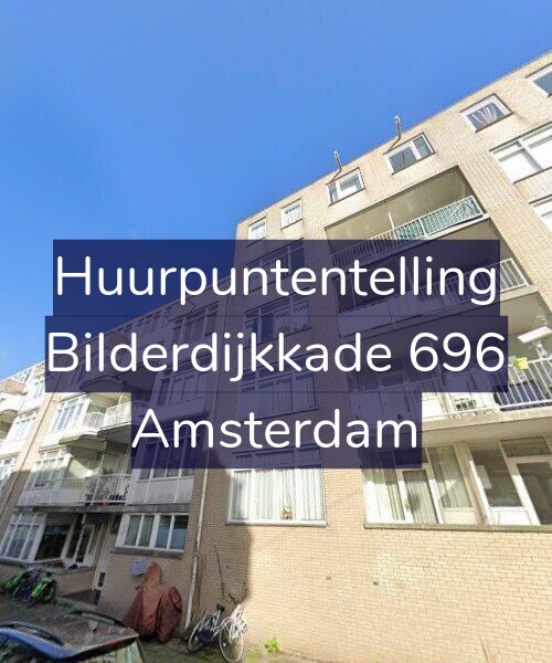 Foto gevel Huurpuntentelling voor Bilderdijkkade 696, Amsterdam