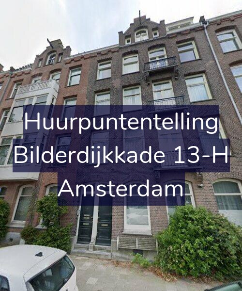 Foto gevel Huurpuntentelling voor Bilderdijkkade 13-H, Amsterdam