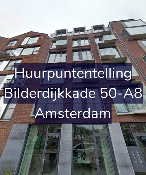 Foto gevel Huurpuntentelling voor Bilderdijkkade 50-A8, Amsterdam