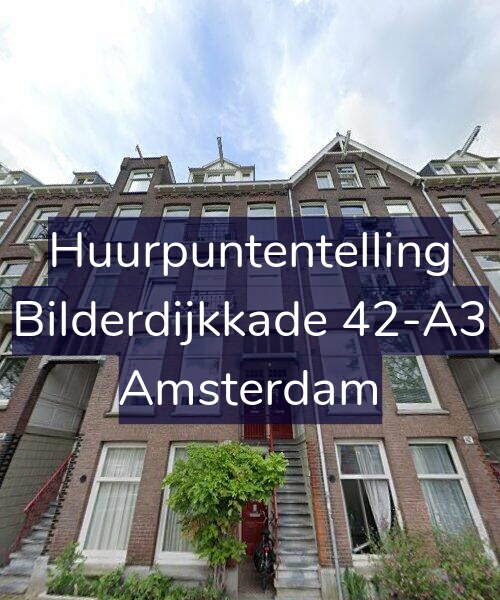 Foto gevel Huurpuntentelling voor Bilderdijkkade 42-A3, Amsterdam