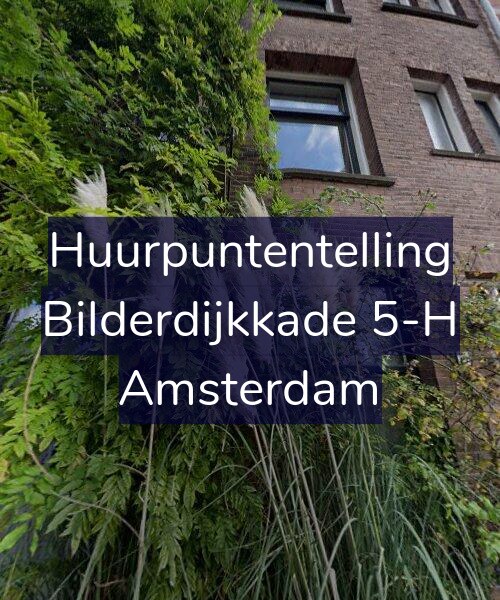 Foto gevel Huurpuntentelling voor Bilderdijkkade 5-H, Amsterdam