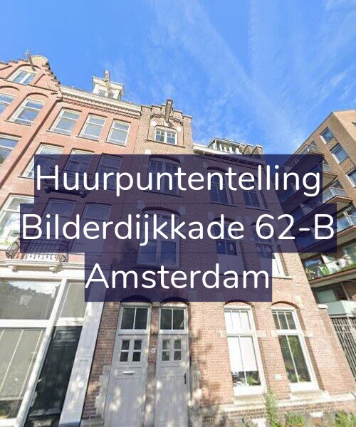 Foto gevel Huurpuntentelling voor Bilderdijkkade 62-B, Amsterdam
