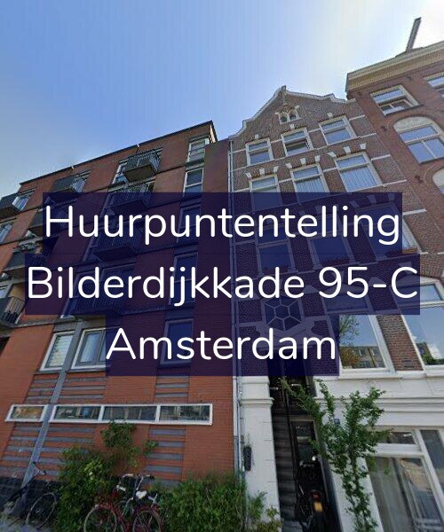 Foto gevel Huurpuntentelling voor Bilderdijkkade 95-C, Amsterdam