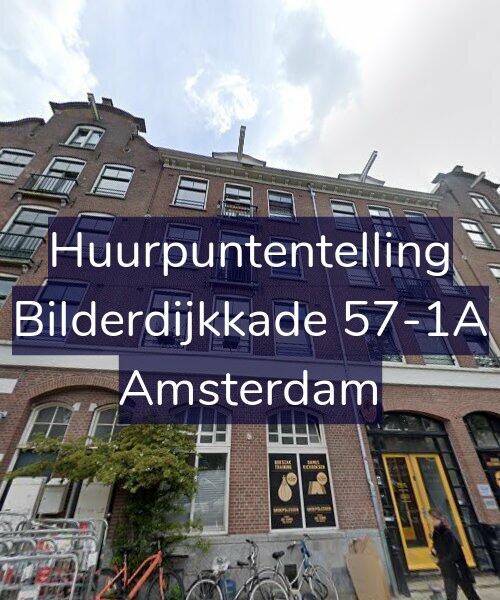 Foto gevel Huurpuntentelling voor Bilderdijkkade 57-1A, Amsterdam