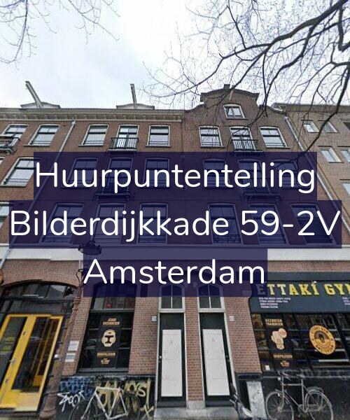 Foto gevel Huurpuntentelling voor Bilderdijkkade 59-2V, Amsterdam