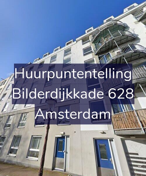 Foto gevel Huurpuntentelling voor Bilderdijkkade 628, Amsterdam
