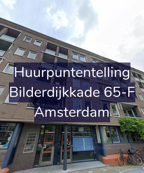Foto gevel Huurpuntentelling voor Bilderdijkkade 65-F, Amsterdam