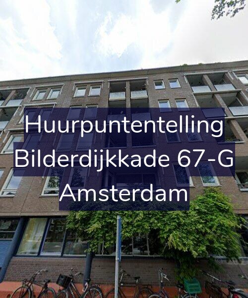 Foto gevel Huurpuntentelling voor Bilderdijkkade 67-G, Amsterdam