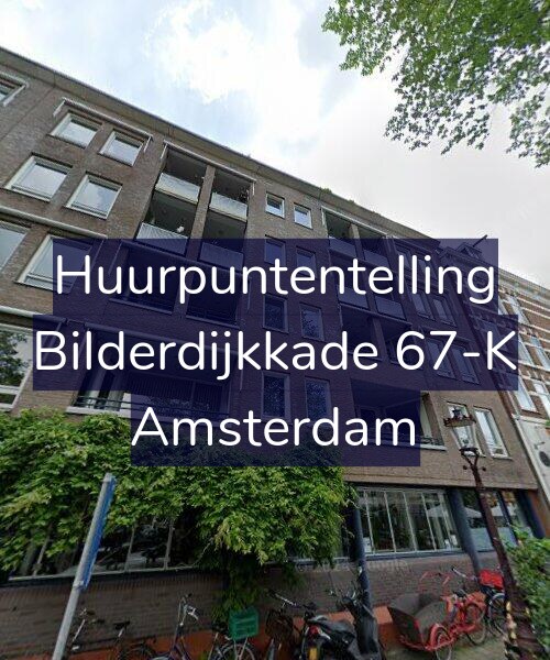Foto gevel Huurpuntentelling voor Bilderdijkkade 67-K, Amsterdam