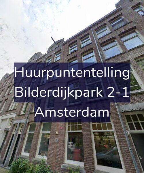 Foto gevel Huurpuntentelling voor Bilderdijkpark 2-1, Amsterdam