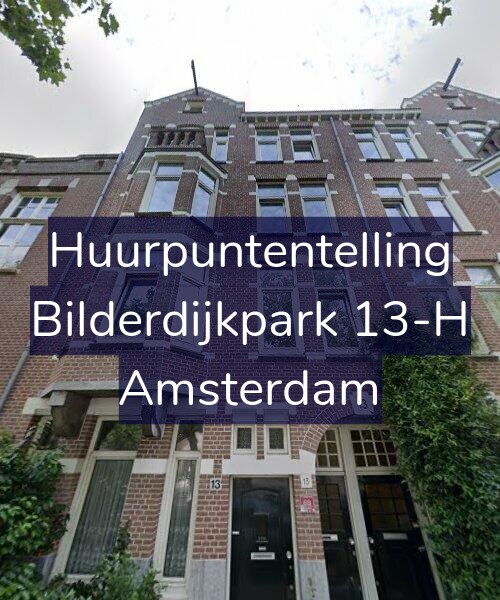 Foto gevel Huurpuntentelling voor Bilderdijkpark 13-H, Amsterdam