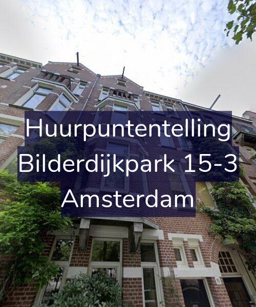 Foto gevel Huurpuntentelling voor Bilderdijkpark 15-3, Amsterdam