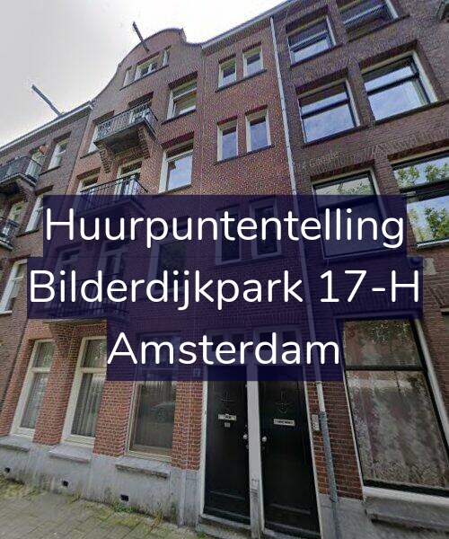 Foto gevel Huurpuntentelling voor Bilderdijkpark 17-H, Amsterdam