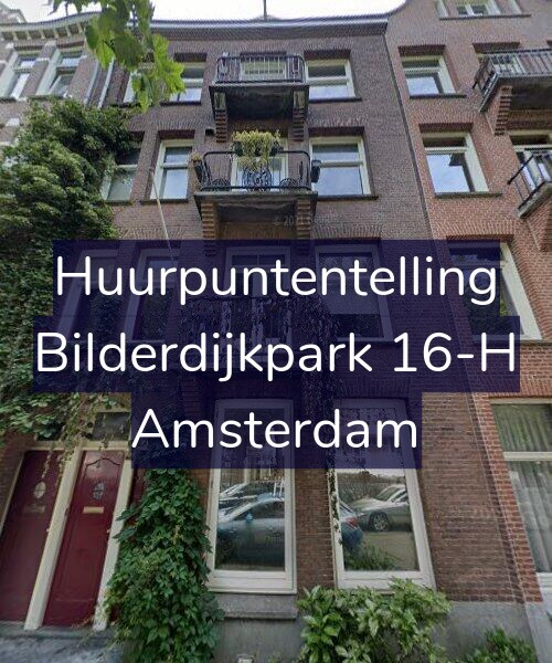 Foto gevel Huurpuntentelling voor Bilderdijkpark 16-H, Amsterdam