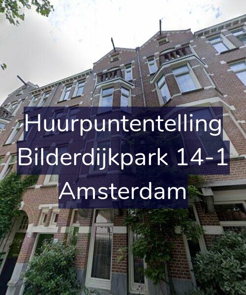 Foto gevel Huurpuntentelling voor Bilderdijkpark 14-1, Amsterdam