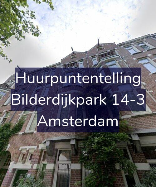 Foto gevel Huurpuntentelling voor Bilderdijkpark 14-3, Amsterdam