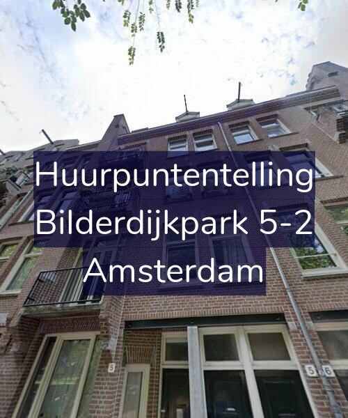 Foto gevel Huurpuntentelling voor Bilderdijkpark 5-2, Amsterdam