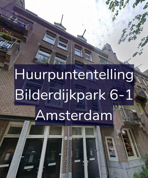 Foto gevel Huurpuntentelling voor Bilderdijkpark 6-1, Amsterdam