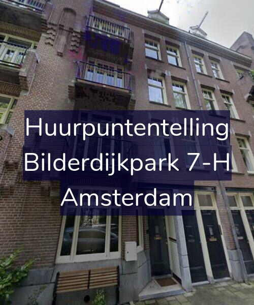Foto gevel Huurpuntentelling voor Bilderdijkpark 7-H, Amsterdam
