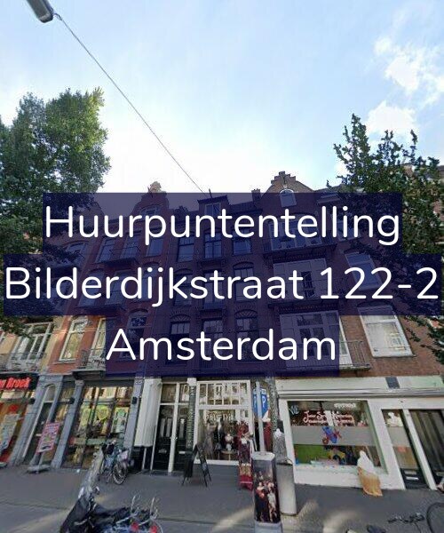 Foto gevel Huurpuntentelling voor Bilderdijkstraat 122-2, Amsterdam