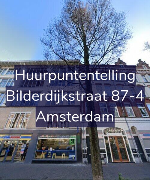 Foto gevel Huurpuntentelling voor Bilderdijkstraat 87-4, Amsterdam