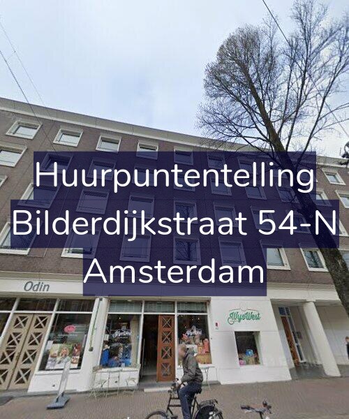 Foto gevel Huurpuntentelling voor Bilderdijkstraat 54-N, Amsterdam